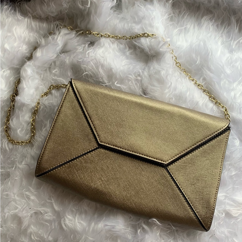 NWOT Gold Crossbody